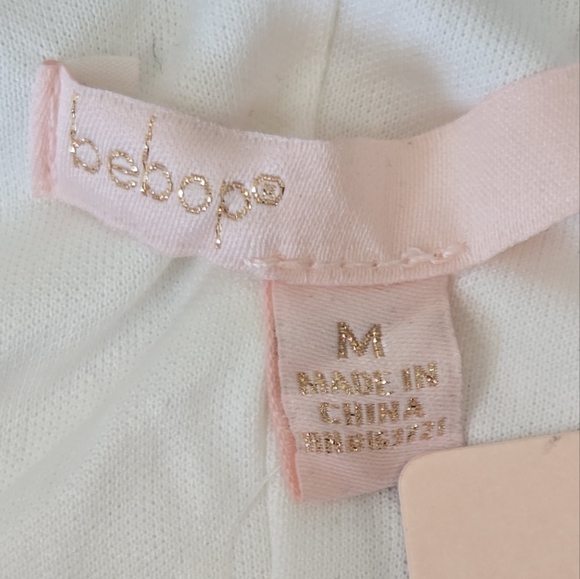 NWT BeBop Ivory Tweed V-Neck Dress - Picture 2 of 16